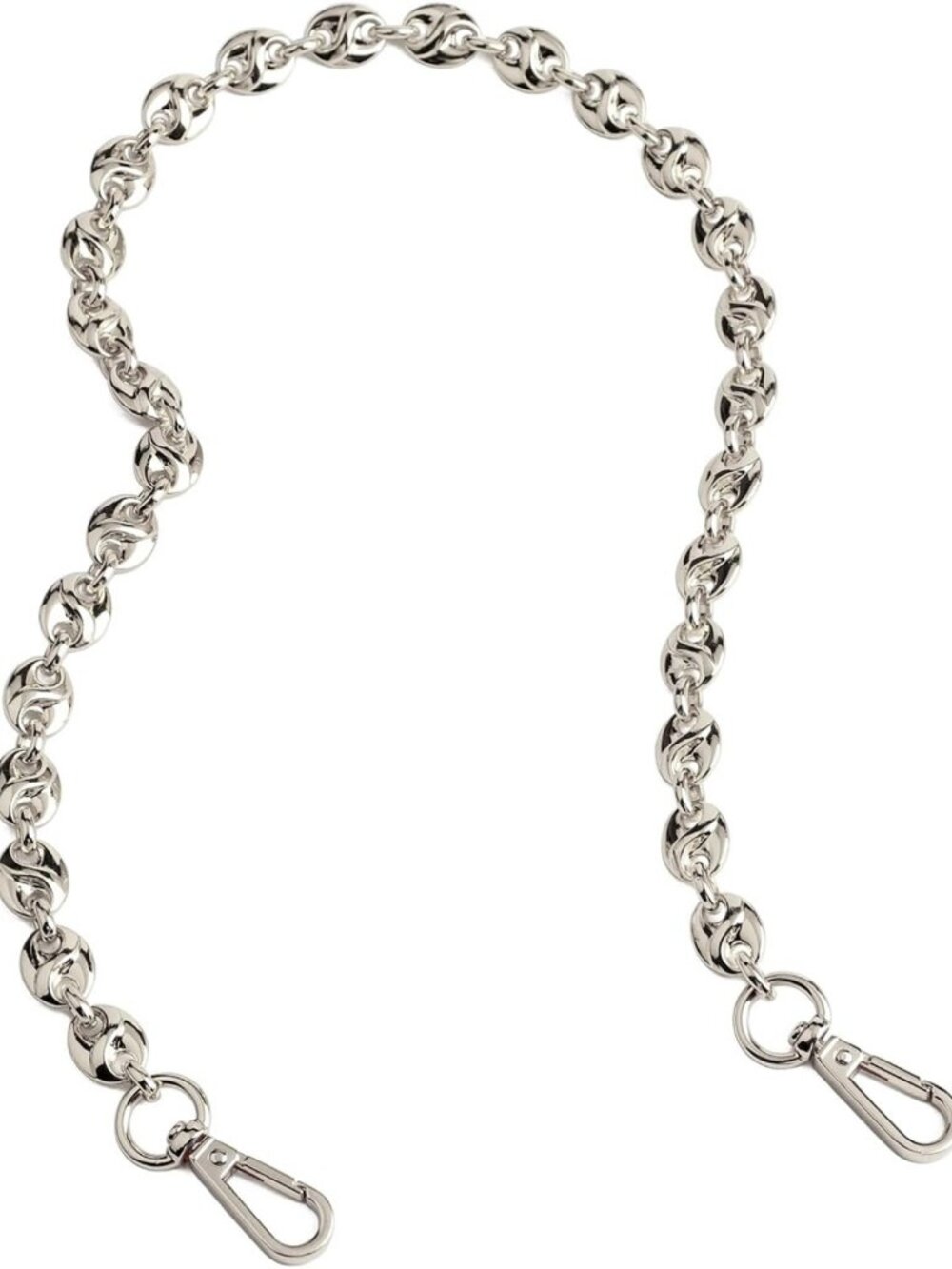 Stylish Luxury Purse with Chain Handle Strap - 47/23.6 Inch Adjustable Length